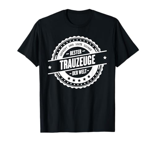 Top Trauzeuge Geschenk I Hochzeit Bräutigam Best Man T-Shirt T-Shirt von Coole Trauzeuge Geschenke & T-Shirts