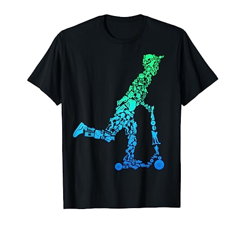 Scooter Roller Stunt für Kinder & Jungen T-Shirt von Coole Tretroller & Scooter Motiv Geschenkideen