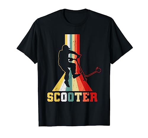 Scooter Stunt Tretroller Geschenkidee für Teenager & Kinder T-Shirt von Coole Tretroller & Scooter Motiv Geschenkideen