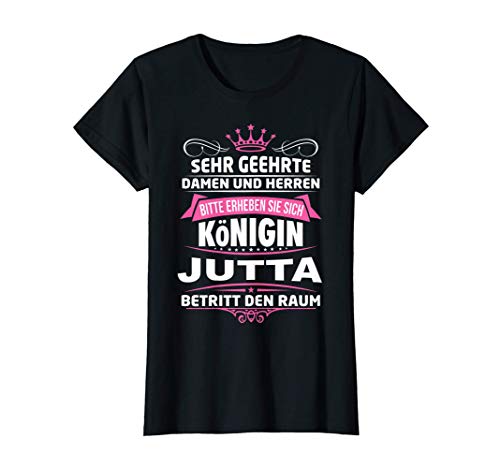 Damen Jutta Vorname Königin Name Lustiger Spruch Witz T-Shirt Damen Jutta Vorname Königin Name Lustiger Spruch Witz T-Shirt von Coole Vorname Geschenke & Outfits