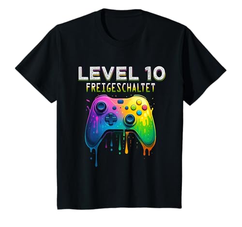 Kinder 10. Kindergeburtstag Gamer Level 10. Geburtstag T-Shirt Kinder 10. Kindergeburtstag Gamer Level 10. Geburtstag T-Shirt von Cooles Geburtstagsshirt Gamer Zocker Geburtstag