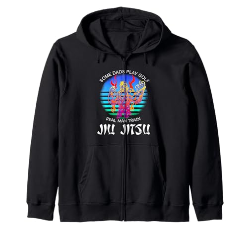 Einige Väter Spielen Golf Real Man Train Jiu Jitsu Kapuzenjacke Einige Väter Spielen Golf Real Man Train Jiu Jitsu Kapuzenjacke von Cooles Kampfsport MMA Jiu Jitsu Zubehör Geschenk