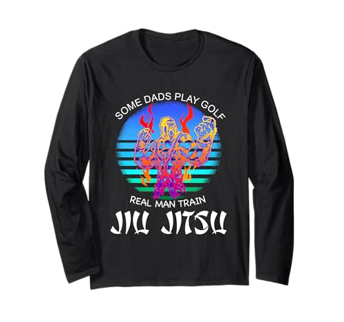 Einige Väter Spielen Golf Real Man Train Jiu Jitsu Langarmshirt Einige Väter Spielen Golf Real Man Train Jiu Jitsu Langarmshirt von Cooles Kampfsport MMA Jiu Jitsu Zubehör Geschenk