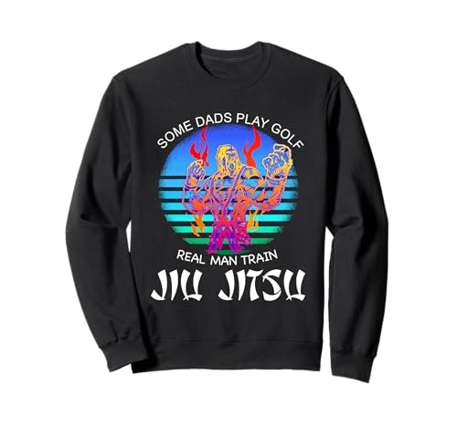 Einige Väter Spielen Golf Real Man Train Jiu Jitsu Sweatshirt Einige Väter Spielen Golf Real Man Train Jiu Jitsu Sweatshirt von Cooles Kampfsport MMA Jiu Jitsu Zubehör Geschenk