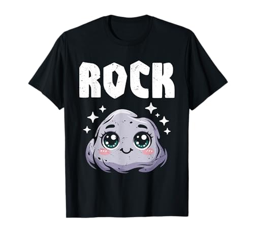 Schere Stein Papier Männer Frauen Kinder Steincharakter T-Shirt von Cooles Spiel Apparel Für Schule Und Universität