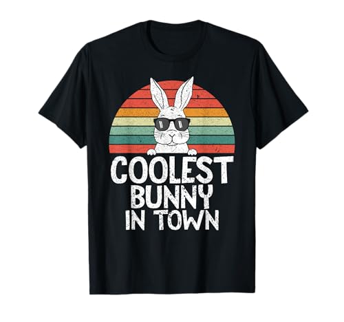 Coolest Bunny In Town Hasen Sonnenbrille Kleinkind Jungen Ostern T-Shirt Coolest Bunny In Town Hasen Sonnenbrille Kleinkind Jungen Ostern T-Shirt von Coolest Bunny In Town rabbits Sunglasses Toddler