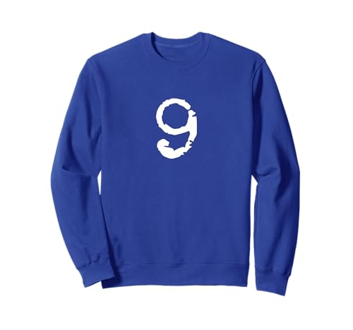 T-Shirt Nummer 9, leuchtende Farben, für Kinder und Erwachsene Sweatshirt T-Shirt Nummer 9, leuchtende Farben, für Kinder und Erwachsene Sweatshirt von Coolest Number Tees
