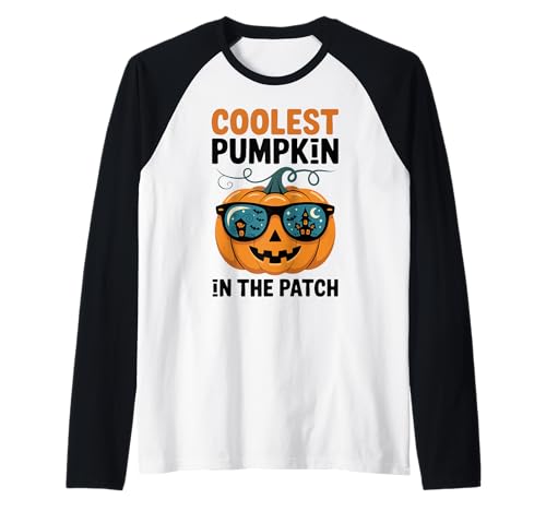 Kinder Cool Kürbis Halloween Herbst Kostüm Kleinkind Junge Raglan Kinder Cool Kürbis Halloween Herbst Kostüm Kleinkind Junge Raglan von Coolest Pumpkin In The Patch Halloween