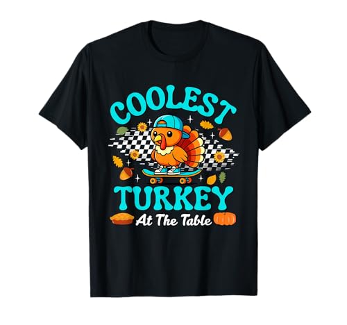 Thanksgiving Coolest Turkey at Table Boys Kids T-Shirt Thanksgiving Coolest Turkey at Table Boys Kids T-Shirt von Coolest Turkey At The Table Funny Thanksgiving Tee