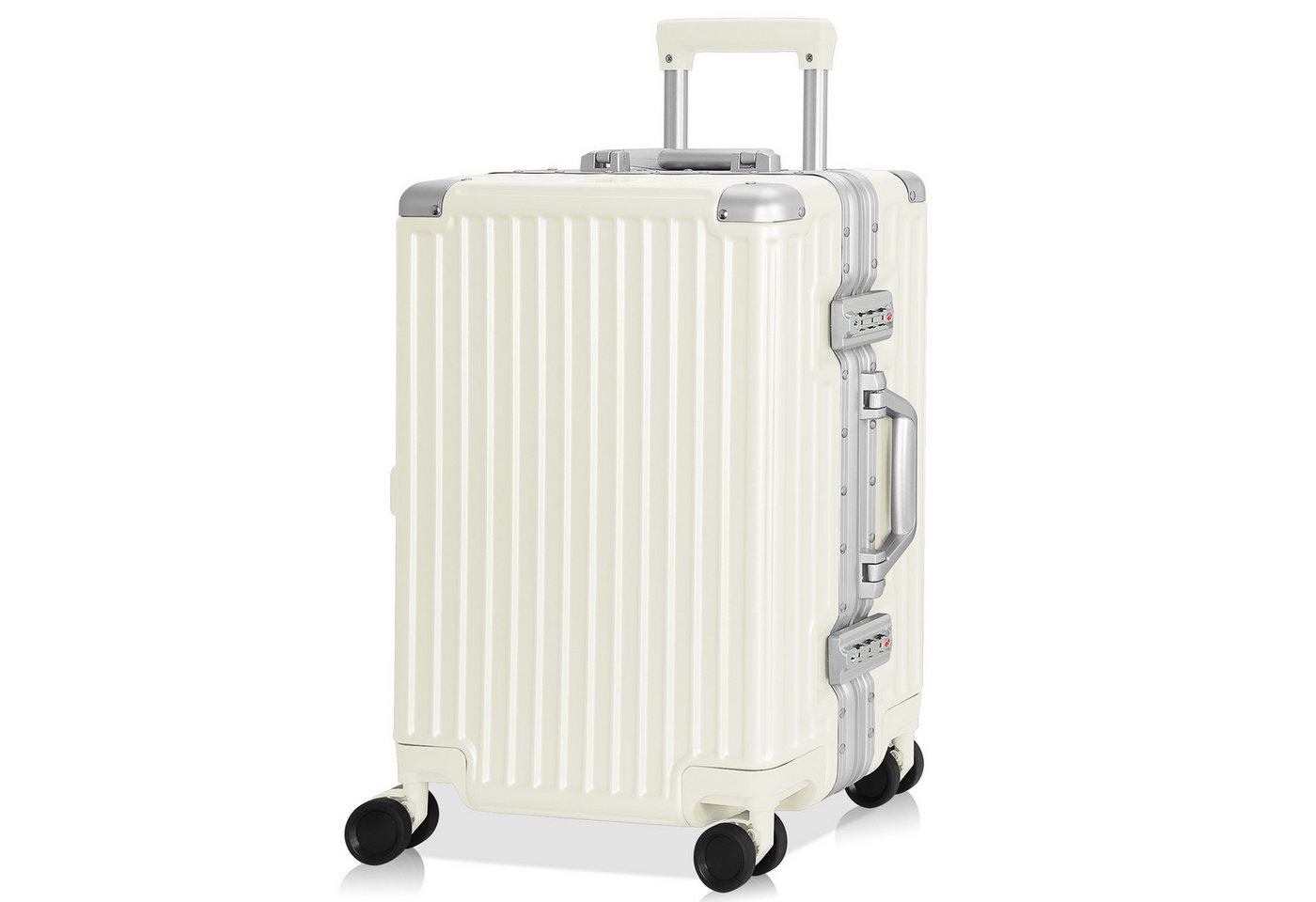 Coolhut Handgepäck-Trolley Reisekoffer Hartschalen-Koffer Alu-Rahmen mit ABS & TSA Nummern Coolhut Handgepäck-Trolley Reisekoffer Hartschalen-Koffer Alu-Rahmen mit ABS & TSA Nummern von Coolhut