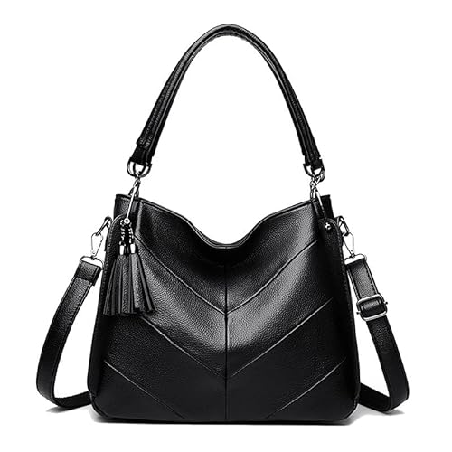Coolives Damen Kleine Damenhandtasche mit Schultergurt Hobo Handtasche Henkeltasche Umhängetasche Schultertasche aus PU-Leder Tasche Damentasche Taschen für Frauen Schwarz Coolives Damen Kleine Damenhandtasche mit Schultergurt Hobo Handtasche Henkeltasche Umhängetasche Schultertasche aus PU-Leder Tasche Damentasche Taschen für Frauen Schwarz von Coolives