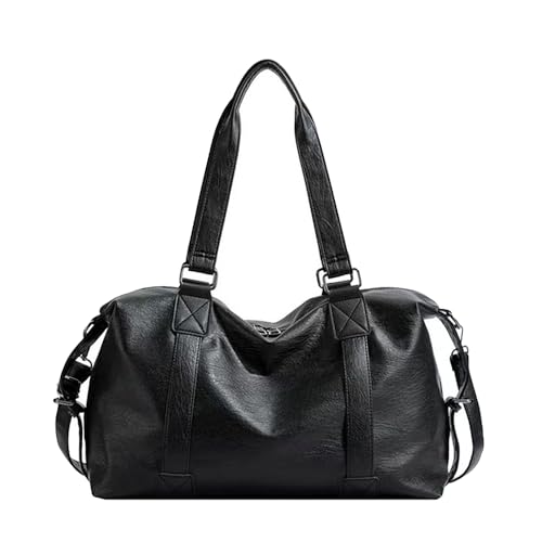 Coolives Damen Shopper Hobo Handtasche Große Damenhandtasche Schultertasche Henkeltasche aus PU-Leder Tasche Damentasche Umhängetasche Taschen für Frauen Mutter Schwarz von Coolives