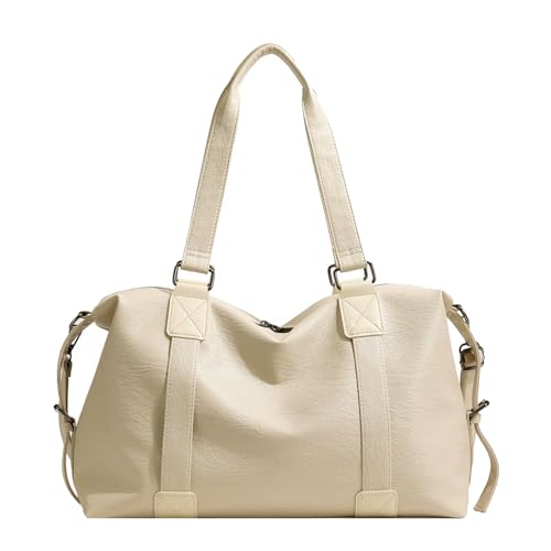 Coolives Damen Shopper Hobo Handtasche Große Damenhandtasche Schultertasche Henkeltasche aus PU-Leder Tasche Damentasche Umhängetasche Taschen für Frauen Mutter Weiß Coolives Damen Shopper Hobo Handtasche Große Damenhandtasche Schultertasche Henkeltasche aus PU-Leder Tasche Damentasche Umhängetasche Taschen für Frauen Mutter Weiß von Coolives