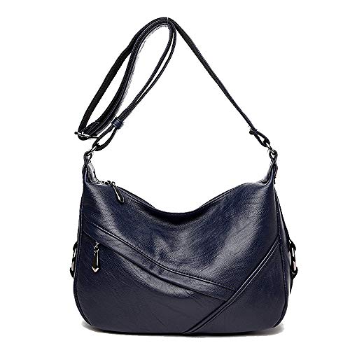 Coolives Damen Umhängetasche Casual Schultertasche Messenger Tasche Blau EINWEG von Coolives