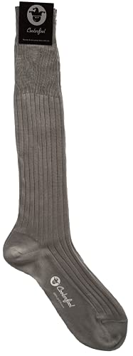 Coolorfool 1 Paar Kniestrümpfe – lange Socken – Herren – luxuriöse schottische Fil d'Ecosse – feine 100% Baumwolle Perlgrau T41/42 Coolorfool 1 Paar Kniestrümpfe – lange Socken – Herren – luxuriöse schottische Fil d'Ecosse – feine 100% Baumwolle Perlgrau T41/42 von Coolorfool