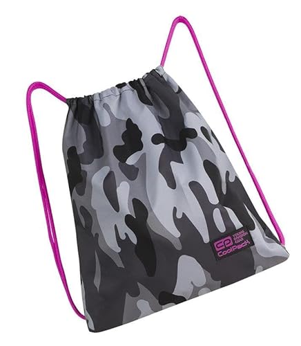 Coolpack 89098CP, Turnbeutel SPRINT CAMO PINK NEON, Multicolor von CoolPack