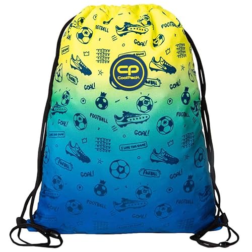 Coolpack F070339, Turnbeutel VERT FOOTBALL 2T, Multicolor von Coolpack