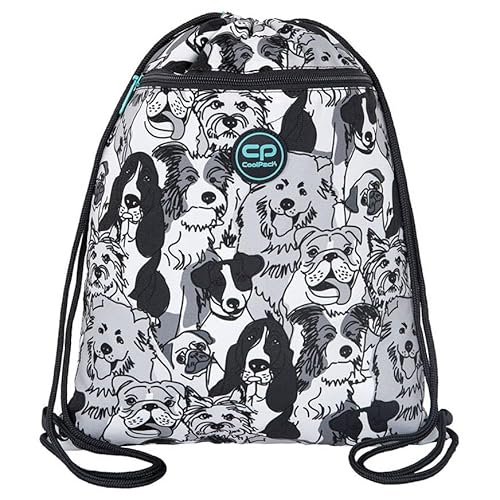 Coolpack F070708, Turnbeutel VERT DOGS PLANET, Grey von CoolPack