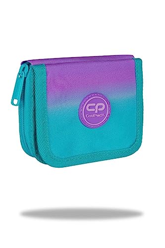 Coolpack Unisex Kids Hazel Gradient Blueberry Geldbeutel, Mehrfarbig von CoolPack