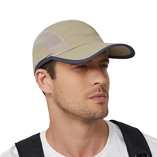 Cooltto Basecap Herren Uv-Schutz Baseball Cap Herren Unisex Sommer Verstellbarer Kopfumfang Outdoor Running Cap Herren von Cooltto