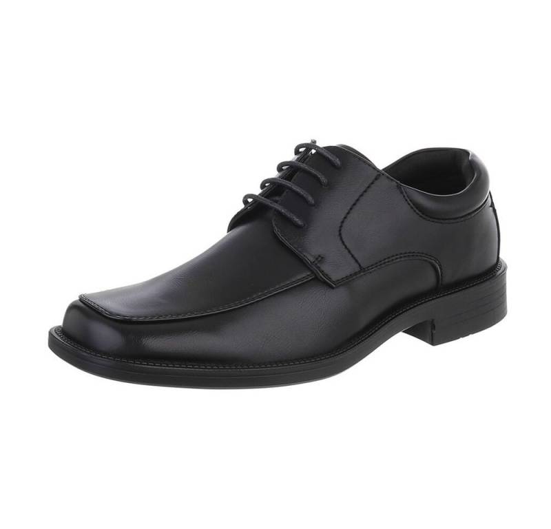 Coolwalk Herren Businessschuhe Elegant Schnürschuh (87284639) Blockabsatz Business-Schuhe in Schwarz von Coolwalk