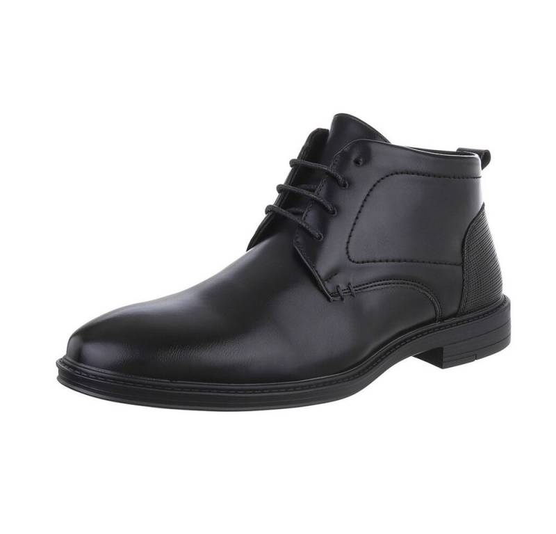 Coolwalk Herren Businessschuhe Elegant Schnürschuh (87284718) Blockabsatz Business-Schuhe in Schwarz von Coolwalk