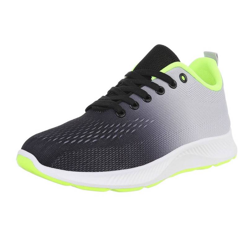 Coolwalk Moderner Herren Sneaker mit atmungsaktivem Obermaterial Sneaker (89951875) Flach Sneakers in Grau von Coolwalk