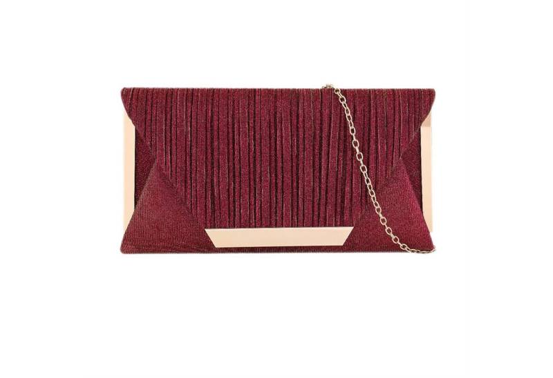 Coonoor Abendtasche Damen Clutch Elegant Abendtasche Brauttasche Tasche Handtasche, mit Kette für Hochzeit Party Prom von Coonoor