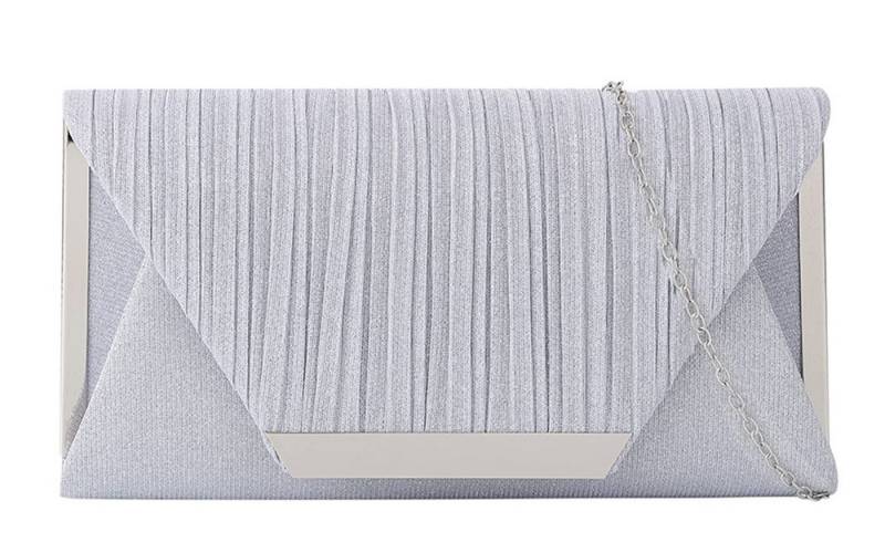 Coonoor Abendtasche Damen Clutch Elegant Abendtasche Brauttasche Tasche Handtasche, mit Kette für Hochzeit Party Prom von Coonoor