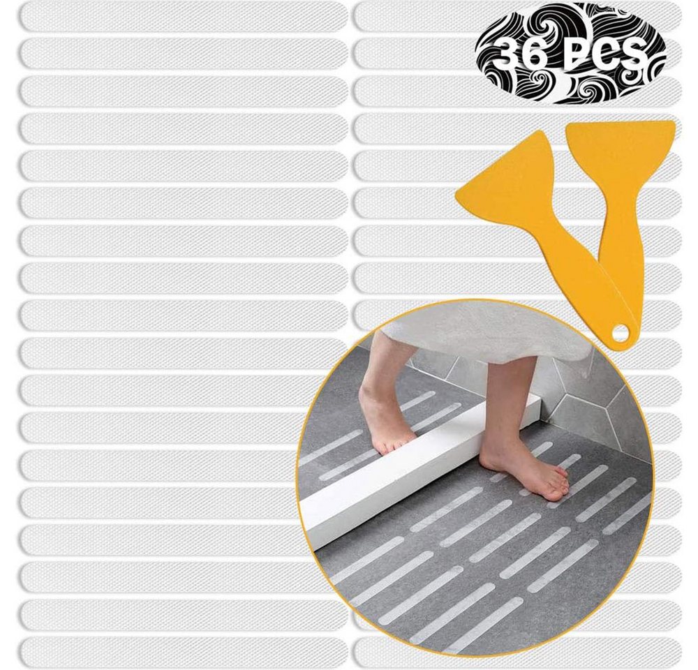 Coonoor Antirutsch-Aufkleber Antirutsch Sticker Badewanne für Badewanne & Dusche, 38-tlg. von Coonoor