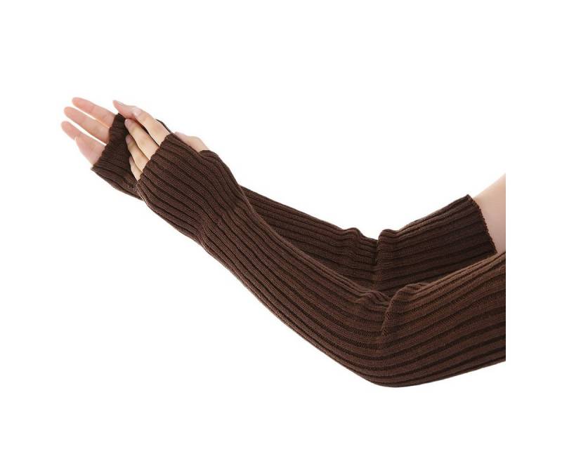 Coonoor Armstulpen Unisex Winter Stricken Handschuh Daumenloch Fäustling Armwärmer von Coonoor