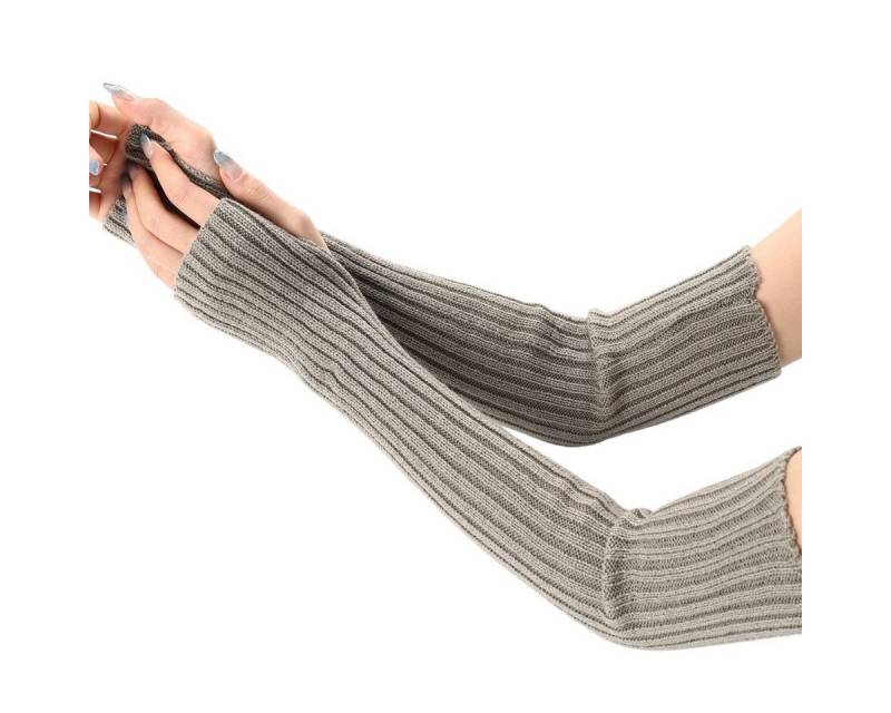 Coonoor Armstulpen Unisex Winter Stricken Handschuh Daumenloch Fäustling Armwärmer von Coonoor