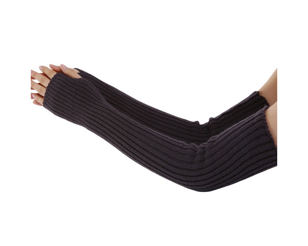 Coonoor Armstulpen Unisex Winter Stricken Handschuh Daumenloch Fäustling Armwärmer von Coonoor