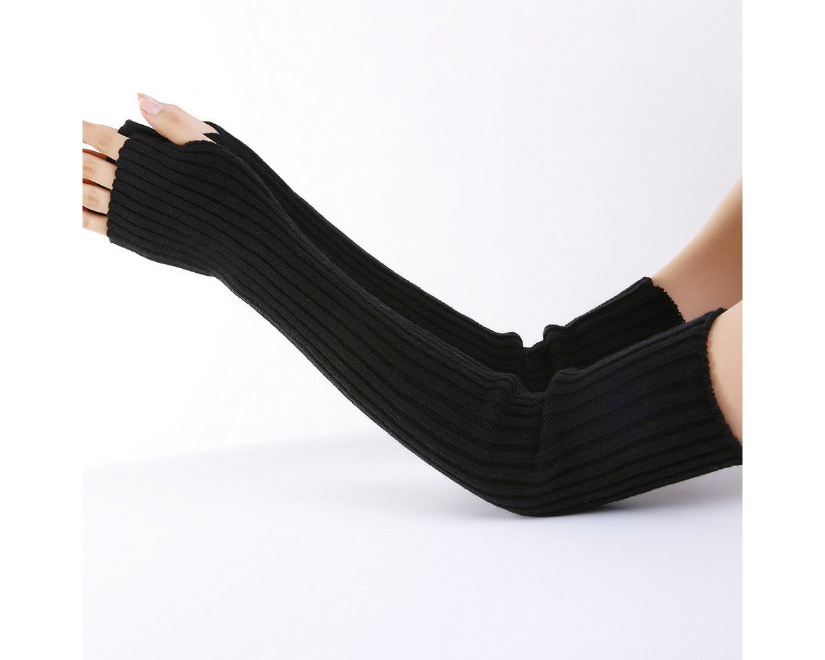 Coonoor Armstulpen Unisex Winter Stricken Handschuh Daumenloch Fäustling Armwärmer von Coonoor