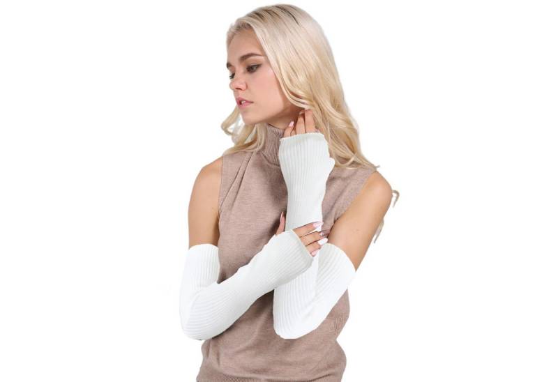 Coonoor Armstulpen Unisex Winter Stricken Handschuh Daumenloch Fäustling Armwärmer von Coonoor