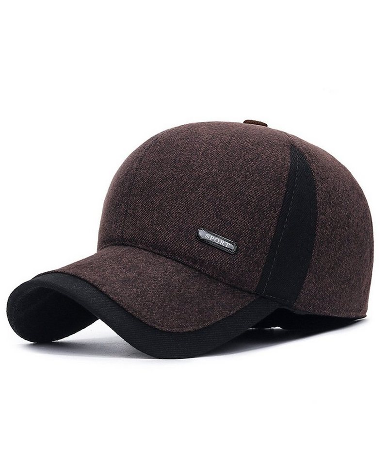 Coonoor Baseball Cap Winter Baseballcap mit Ohrenklappen Schirmmütze Für Herren und Damen Geschenke zum Weihnachten oder Neujahr für Familie und Freunde von Coonoor
