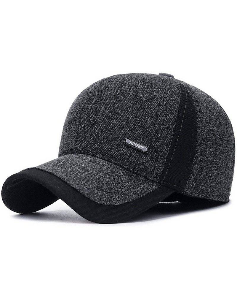 Coonoor Baseball Cap Winter Baseballcap mit Ohrenklappen Schirmmütze Für Herren und Damen Geschenke zum Weihnachten oder Neujahr für Familie und Freunde von Coonoor