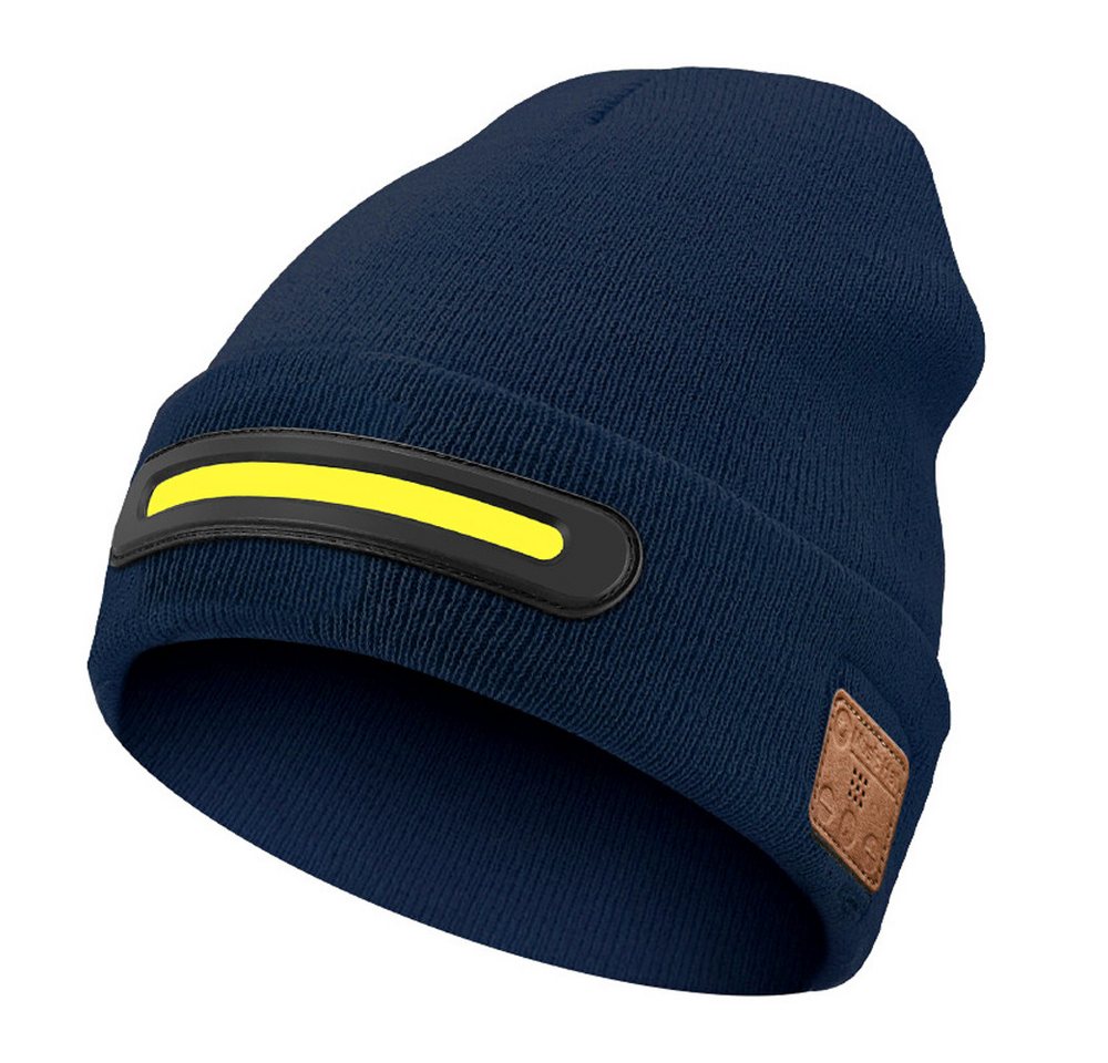 Coonoor Beanie LED-Strickmütze Wiederaufladbar USB (1-St) Warme Beanie mit Licht für Damen & Herren von Coonoor