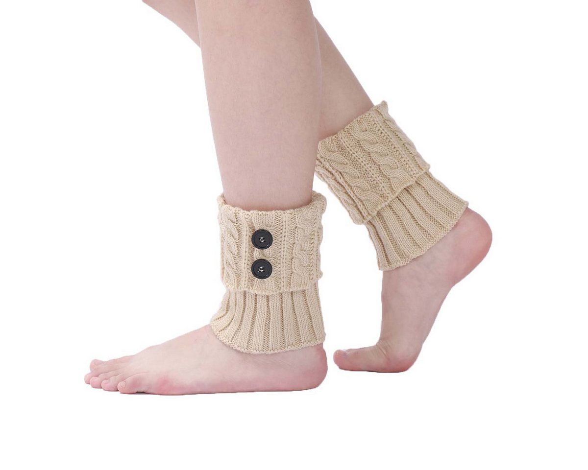 Coonoor Beinstulpen Damen Gestrickte Leg Warmers Warme Winter Beinstulpen von Coonoor