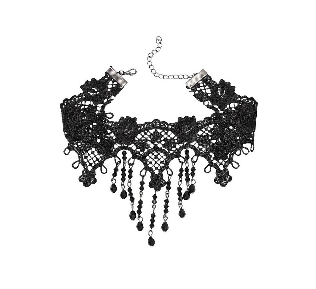 Coonoor Choker Gothic Halsband Schwarze Spitze Quaste Halsketten Coonoor Choker Gothic Halsband Schwarze Spitze Quaste Halsketten von Coonoor
