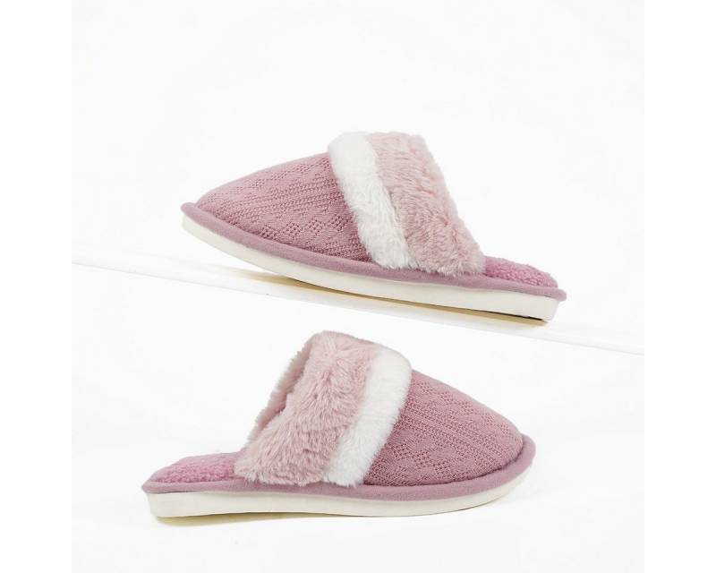 Coonoor Damen Herren Hausschuhe Winter Warme Weiche Flache Plüsch Plüsch Hausschuhe Pantoffeln Rutschfeste Outdoor/Indoor von Coonoor