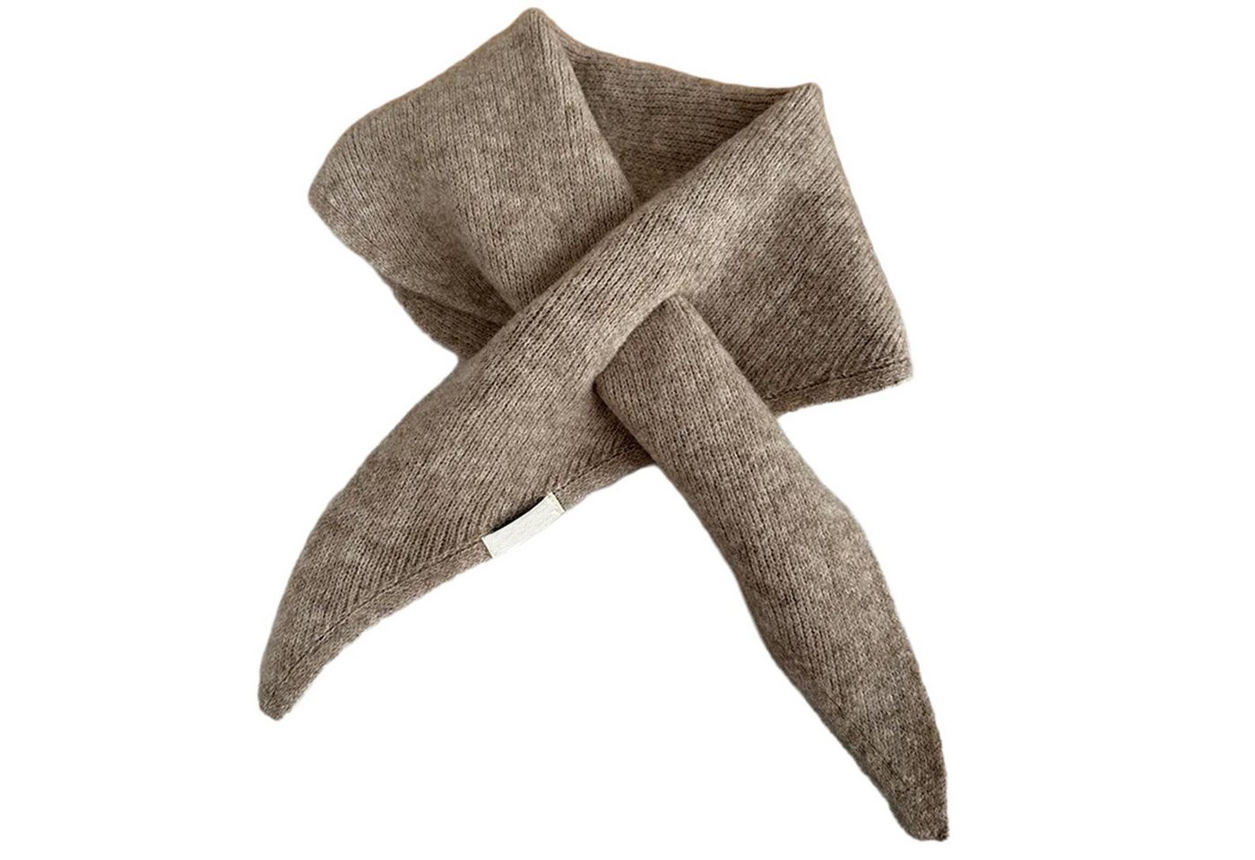 Coonoor Dreieckstuch Strick Dreieck Schal Strickschal für Frauen Einfarbig Herbst Winter, Warm Schal Leichter Schal von Coonoor