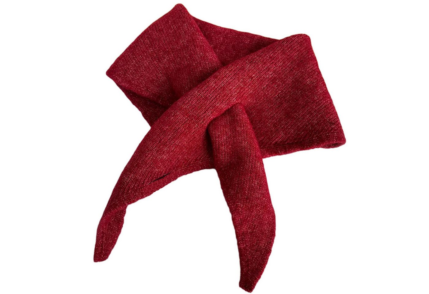 Coonoor Dreieckstuch Strick Dreieck Schal Strickschal für Frauen Einfarbig Herbst Winter, Warm Schal Leichter Schal von Coonoor