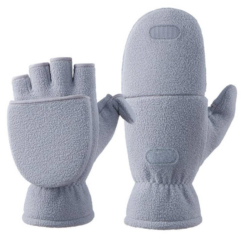 Coonoor Fahrradhandschuhe Winterhandschuhe Herren Damen Handschuhe, Winter Warme Touchscreen Winterhandschuhe Thermo Fingerlos, Outdoor Fingerhandschuhe Weiche von Coonoor