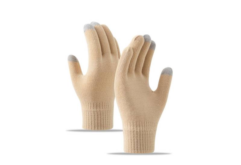 Coonoor Fleecehandschuhe Winterhandschuhe Touchscreen Handschuhe Strick handschuhe (Sport Warm und Winddicht) für Skifahren Radfahren und SMS, Geeinget für Damen und Herren von Coonoor