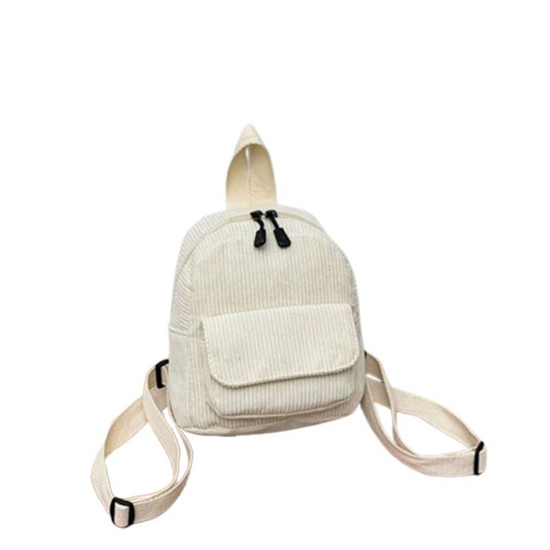 Coonoor Freizeitrucksack Cord-Rucksack in kleiner Größe, modische Damen-Umhängetasche von Coonoor