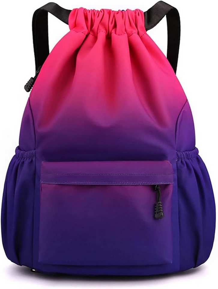 Coonoor Freizeittasche Große Kapazität Kordelzug Sporttasche, Gymsack Wasserfest Sporttasche von Coonoor