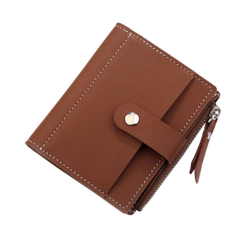 Coonoor Geldbörse Damen Geldbörse,Portemonnaie, Mini Geldbeutel mit Zipper Münzfach von Coonoor