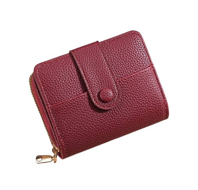 Coonoor Geldbörse Damen Geldbörse,Portemonnaie, Mini Geldbeutel mit Zipper Münzfach von Coonoor