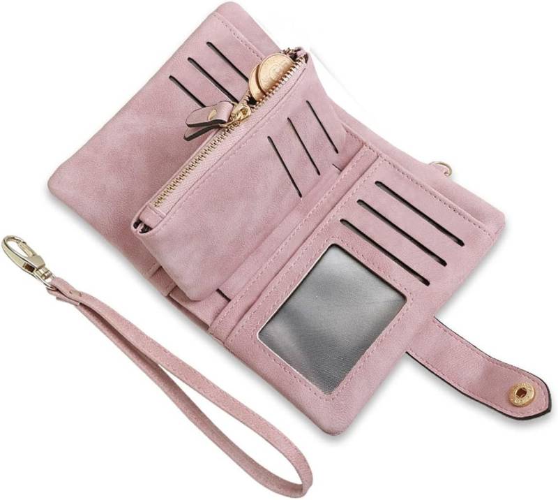 Coonoor Geldbörse Damen Kurzer Süß Geldbeutel Leder Für Frauen von Coonoor